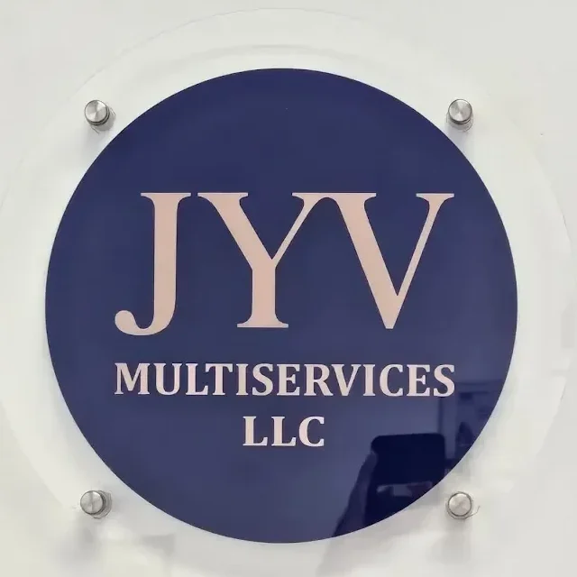 detail of acrylic wall sign for businesses