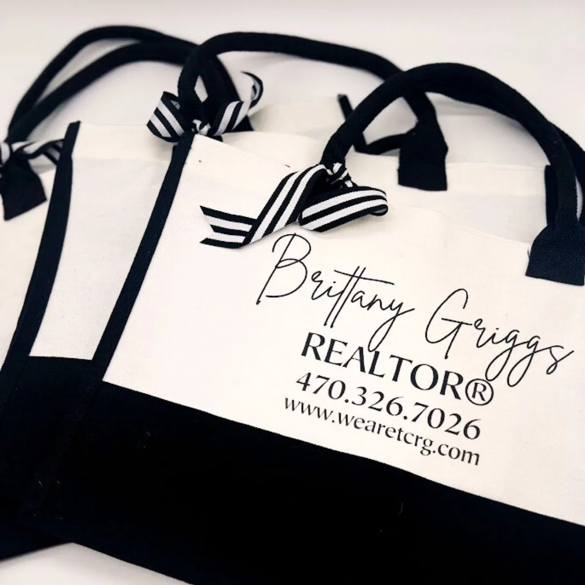 Realtor printed bags