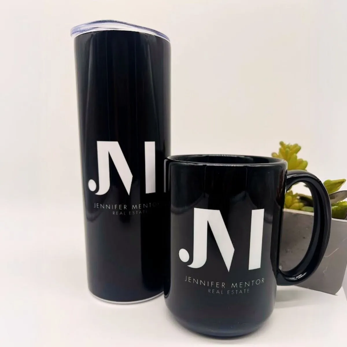 Realtor mug and tumbler sublimated