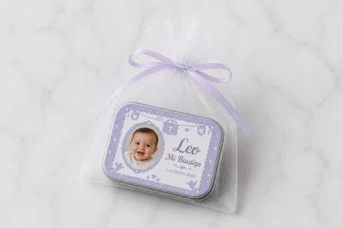 Personalized Baptism Mint Tin Favor