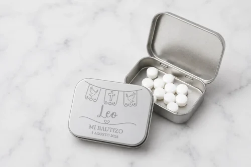 Personalized Baptism Mint Tin Favor